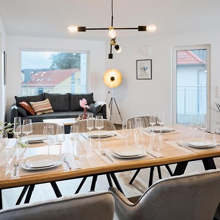 Moderne Apartments Mit Highspeed-Wlan Und Gratis-Tiefgarage Ihr Perfekter Rueckzugsort Nahe Dem Zentrum Und Der Therme I Barrierearm Bad Kissingen Exteriér fotografie