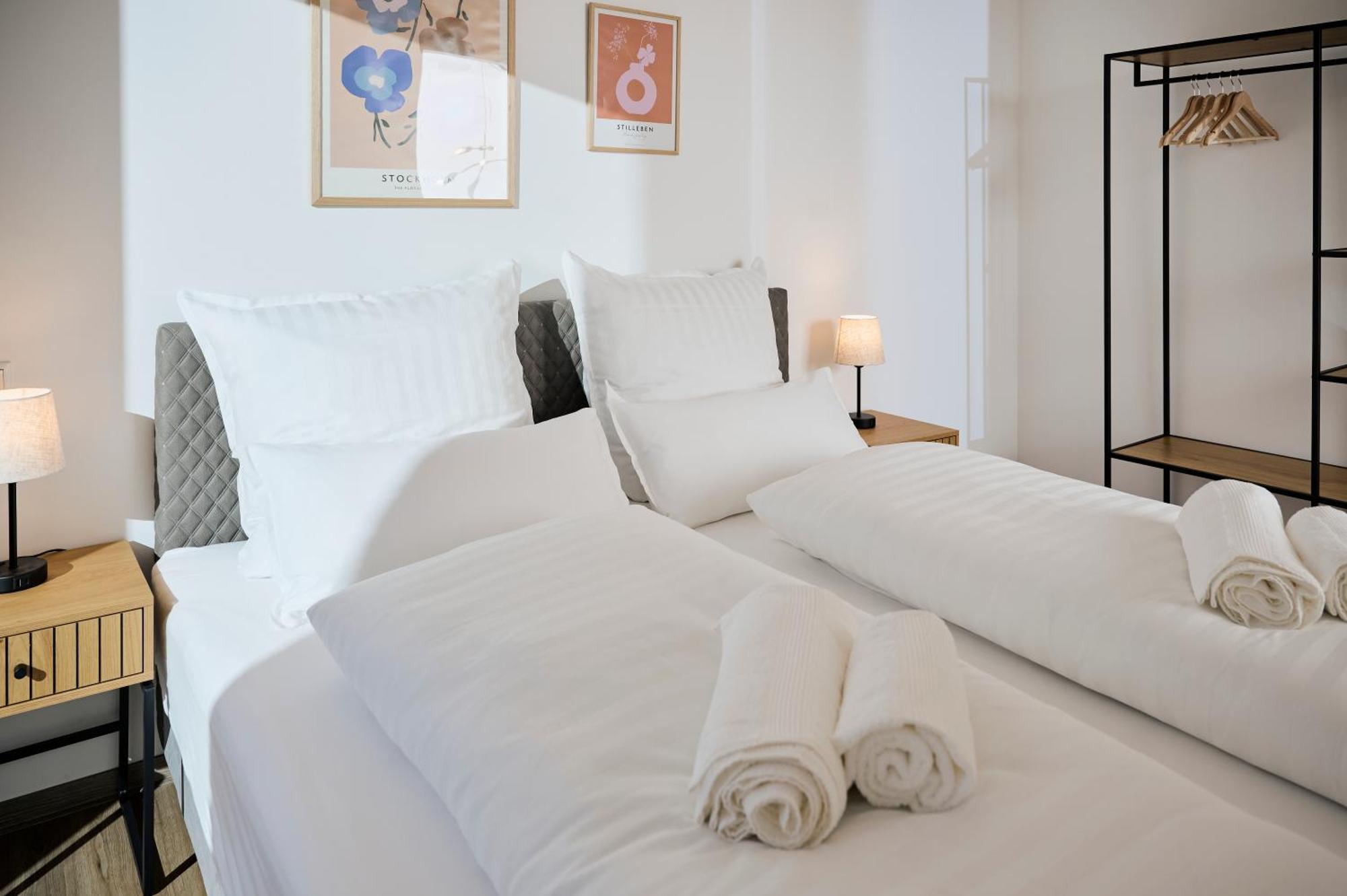 Moderne Apartments Mit Highspeed-Wlan Und Gratis-Tiefgarage Ihr Perfekter Rueckzugsort Nahe Dem Zentrum Und Der Therme I Barrierearm Bad Kissingen Exteriér fotografie