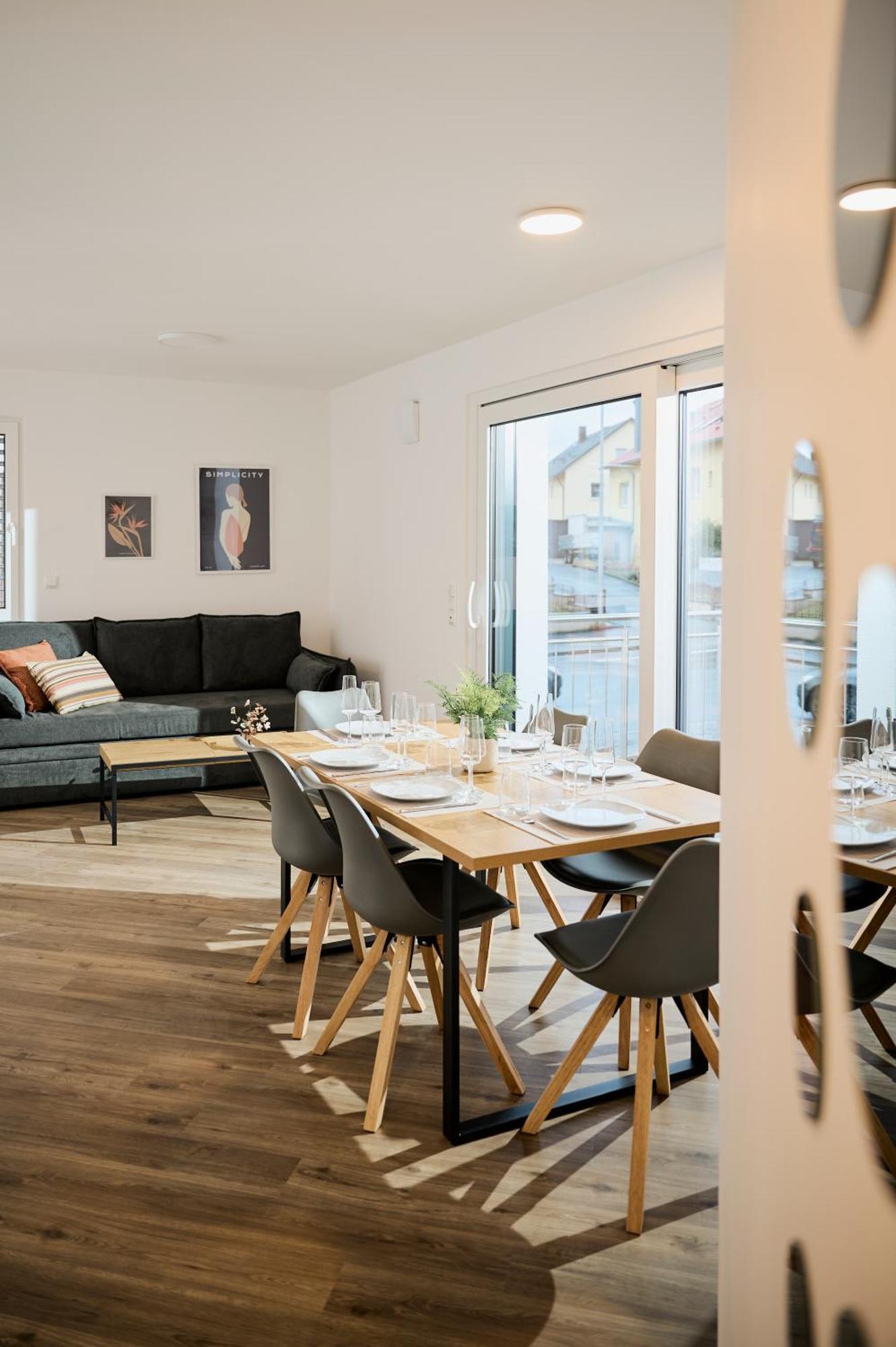 Moderne Apartments Mit Highspeed-Wlan Und Gratis-Tiefgarage Ihr Perfekter Rueckzugsort Nahe Dem Zentrum Und Der Therme I Barrierearm Bad Kissingen Exteriér fotografie
