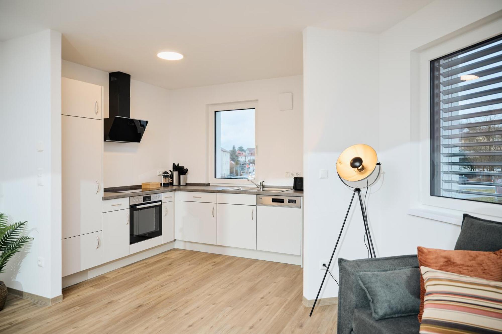 Moderne Apartments Mit Highspeed-Wlan Und Gratis-Tiefgarage Ihr Perfekter Rueckzugsort Nahe Dem Zentrum Und Der Therme I Barrierearm Bad Kissingen Exteriér fotografie
