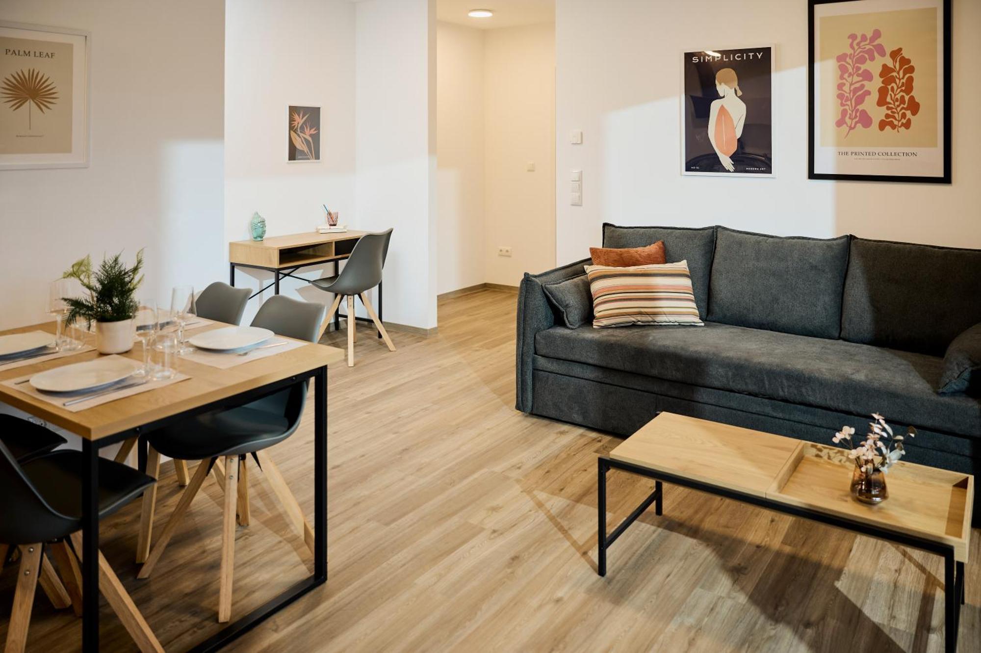 Moderne Apartments Mit Highspeed-Wlan Und Gratis-Tiefgarage Ihr Perfekter Rueckzugsort Nahe Dem Zentrum Und Der Therme I Barrierearm Bad Kissingen Exteriér fotografie